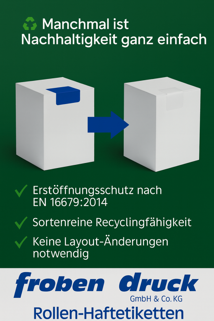 Tamper Evident Label - Froben Druck